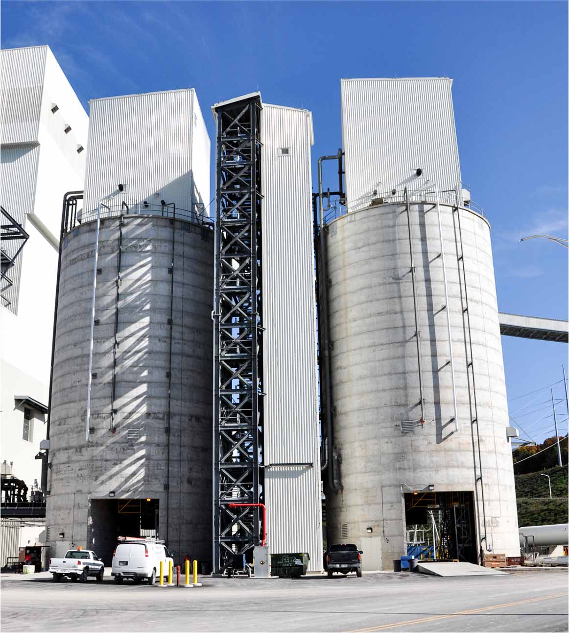 twin silos